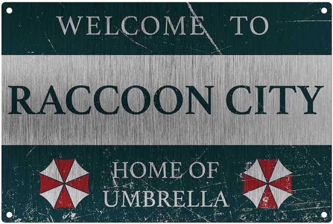 resident evil sign